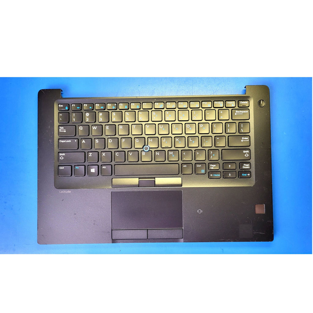 Dell Latitude 7480 Palmrest Assembly w/ OEM Backlit Keyboard, Touchpad & Speakers