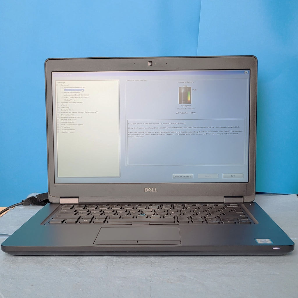 Dell Latitude 5480 | i5-6300U | 16GB RAM | 256GB SSD | No OS | 14" | Pre-owned
