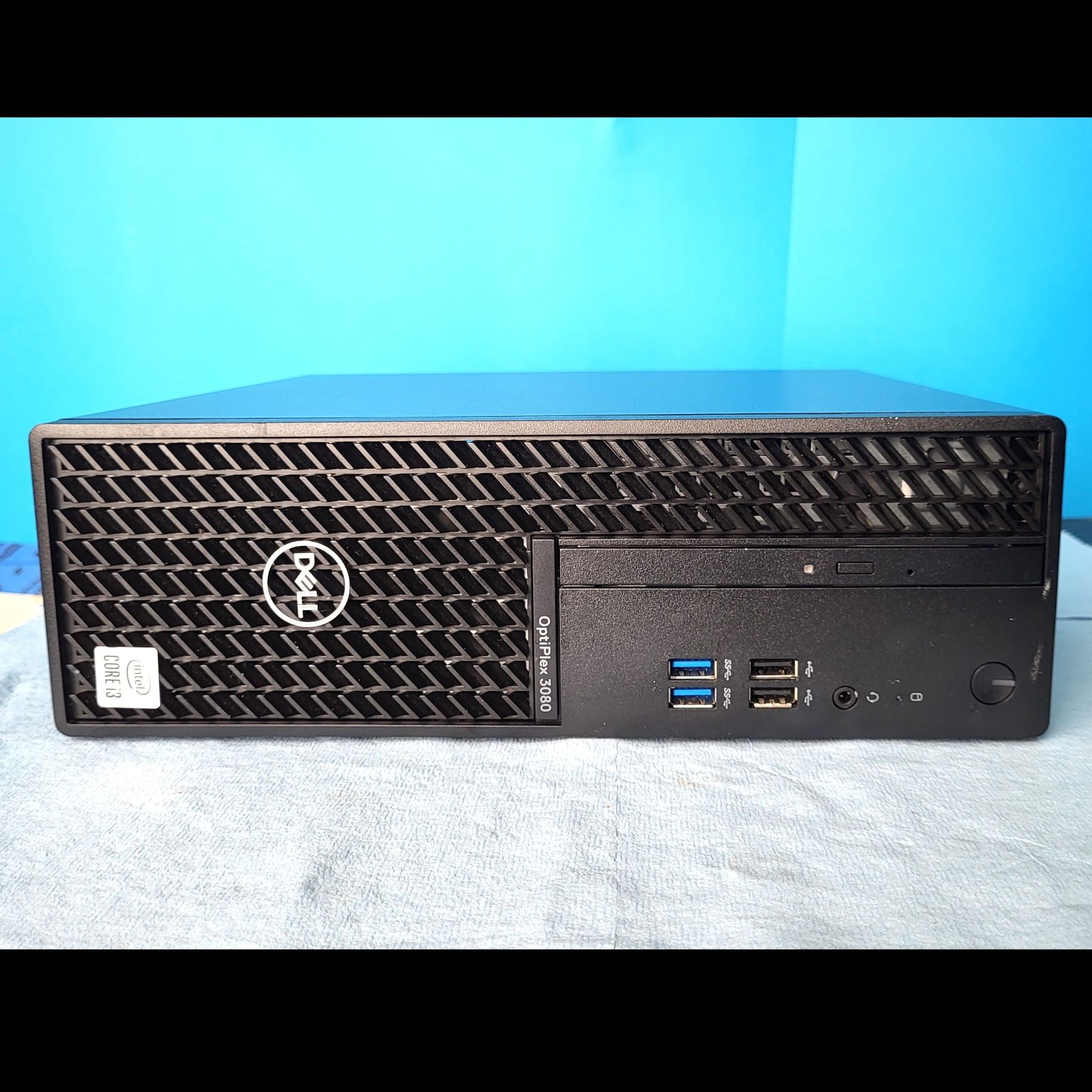 Dell OptiPlex 3080 Desktop – Intel i3-10100, 8GB RAM, 256GB SSD, Windows 11 Pro, Pre-owned